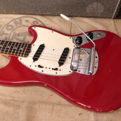 Fender Mustang 1966 - Red image 13