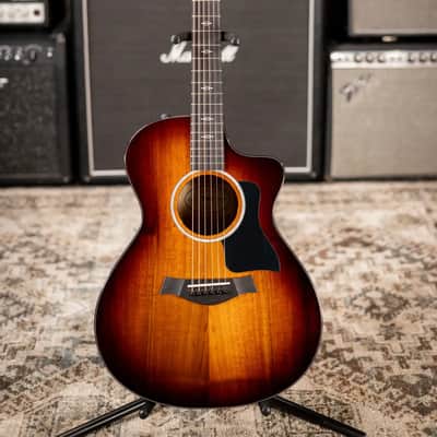 Taylor 222ce-K DLX Grand Concert Hawaiian Koa Acoustic/Electric Guitar - Shaded Edge Burst with Hardshell Case image 3