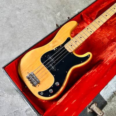Fender Precision Bass 1976 Natural original vintage USA P image 4