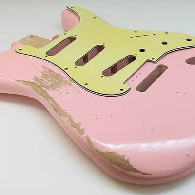Show Me Nitro Finishes 3lbs 7oz Nitro Lacquer S-Style - Shell Pink image 6