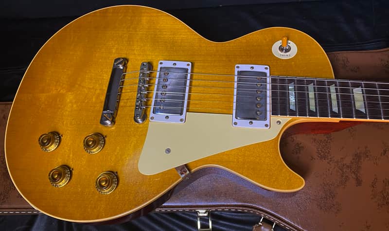 MINT! 2025 Gibson Les Paul Standard 58 Reissue VOS Custom Shop - Lemon Burst - Unplayed! Only 8.7 lbs! - Original Case image 1
