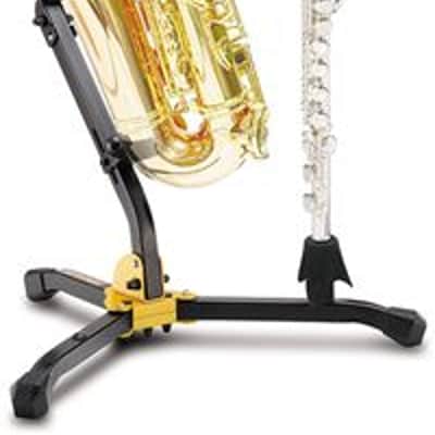 Hercules DS532BB Alto/Tenor and Flute/Clarinet Stand with Bag image 3