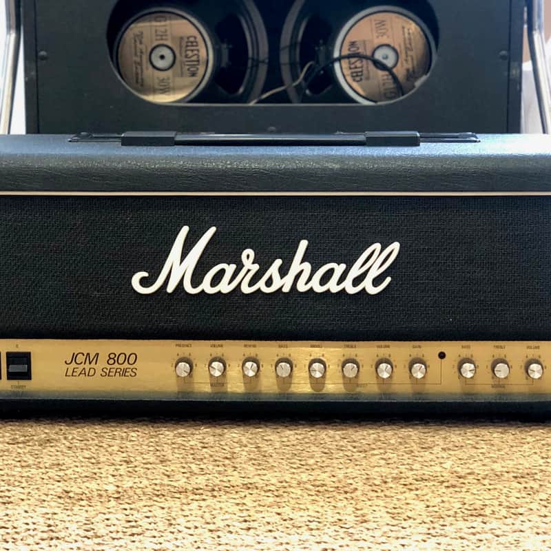 1980s Marshall JCM 800 Lead Series Model 2210 100-Watt Master ...