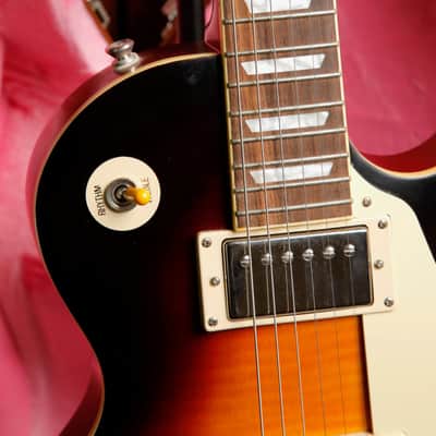 Epiphone '59 Les Paul Standard Outfit Aged Dark Burst 2020 Pre-Owned image 5