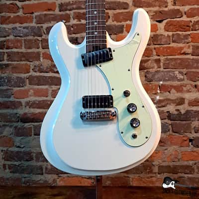 Aria Pro II DM-206 "Fly Higher Phase 4" Electric Guitar (2023 - Vintage White) image 15