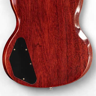 Gibson Custom 1961 Les Paul SG Standard Reissue Stop-Bar VOS Cherry Red image 2