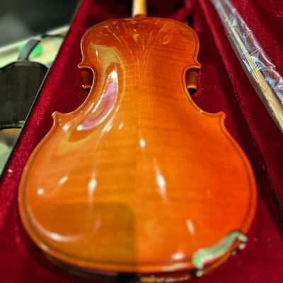 Strunal SchÃ¶nbach Stradivarious 4/4 Violin - Golden Brown SV-160 image 11