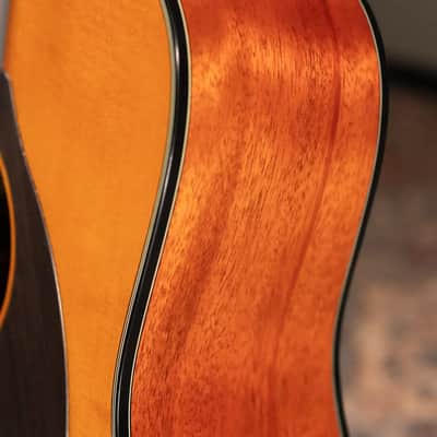 Yamaha Red Label FGX5 GL Acoustic/Electric Guitar - Natural image 10