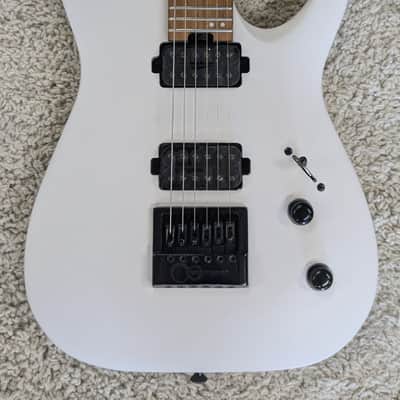 Jackson Pro Series Signature Misha Mansoor Juggernaut ET6 Guitar, Chalk Gray image 3