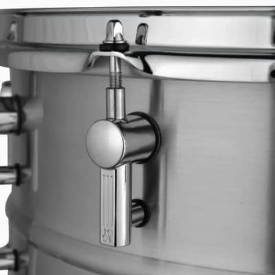 Sonor Kompressor 14x8" Aluminum Snare Drum 2023 - Present - Polished Aluminum image 4