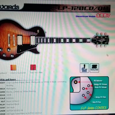 Edwards E-LP-120CD/QM 2012 - Les Paul Custom image 7
