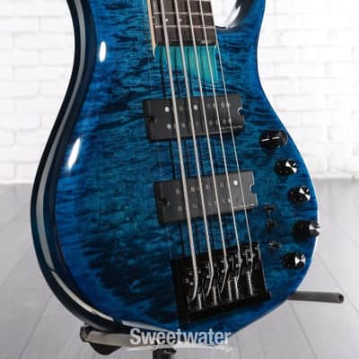 Sire Marcus Miller M7 Alder 5-string Bass Guitar - Transparent Blue (MMM7A5TBd1) image 2