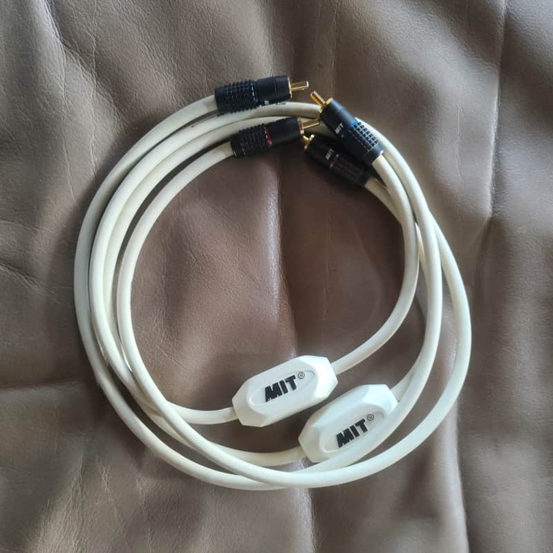 MIT Terminator 3 interconnects 1 meter RCA stereo pair image 1