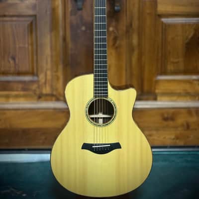 2007 R. Taylor Style 1 Swiss Alpine Spruce/ Beautiful Straight Grain Cocobolo/ Flame Koa Binding image 5