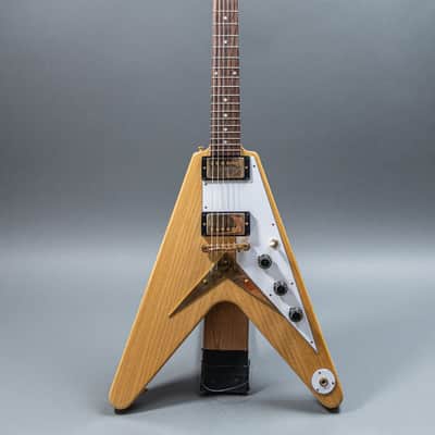 Gibson Custom Shop 1958 Korina Flying V Reissue 2023, Natural image 5