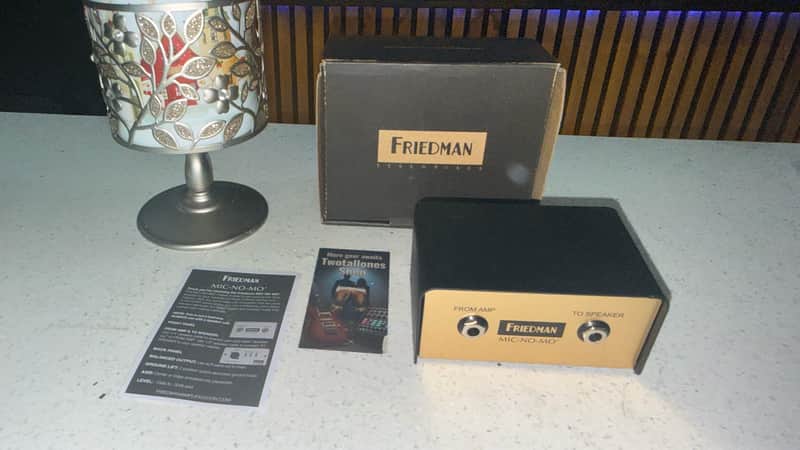 Friedman MIC-NO-MO' Cabinet Emulated Direct Box / Speaker Simulator with Original Box image 1