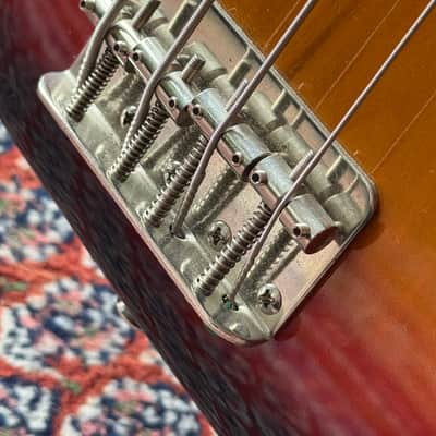 Fresher Personal Bass 4th Gen. – Sunburst, Precision Bass, '80s. image 10