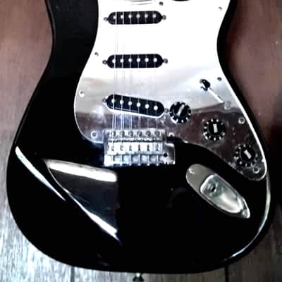 Fender Standard Stratocaster MIM Mirror PG 1998 - 2005 - Black image 7