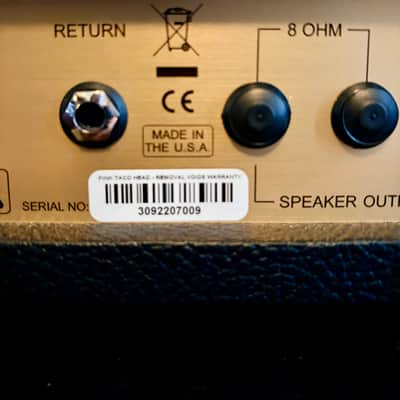 Friedman PT-20 V1 "Pink Taco" 20-Watt Guitar Amp Head Black image 6
