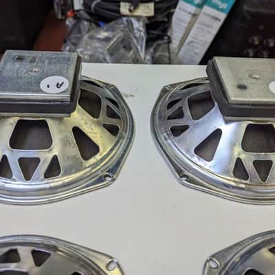 Matching Set Of 4! 1973 CTS 8 Ohm 20 Watt 8" Full Range Speakers - Look & Sound Excellent! image 6