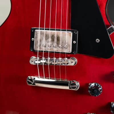 Gibson Les Paul Standard 50s Mahogany Top Electric Guitar - Vintage Cherry with Hardshell Case image 11