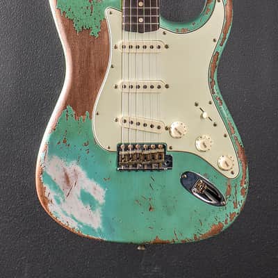 Fender Custom Shop Used Limited Edition Super Heavy Relic 1960 Dual Mag II Strat '24 image 2
