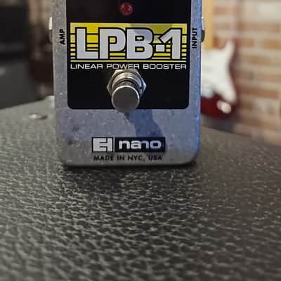 Electro-Harmonix LPB-1 Nano Linear Power Booster Preamp 2006 - Present - Black / Yellow / Gray image 1