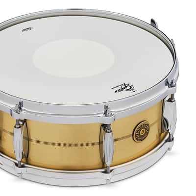 Gretsch G4160BBR USA Bell Brass Snare Drum 14x5 image 6