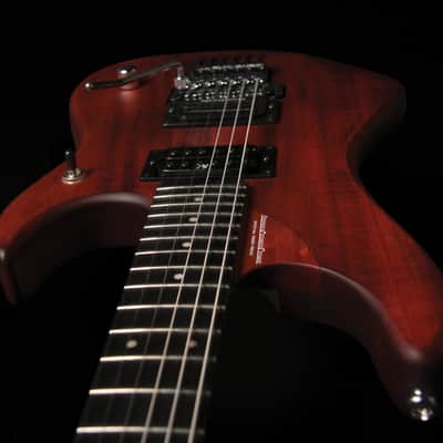 Washburn N24 Nuno Vintage Padauk Electric Guitar. Padauk Stain image 3