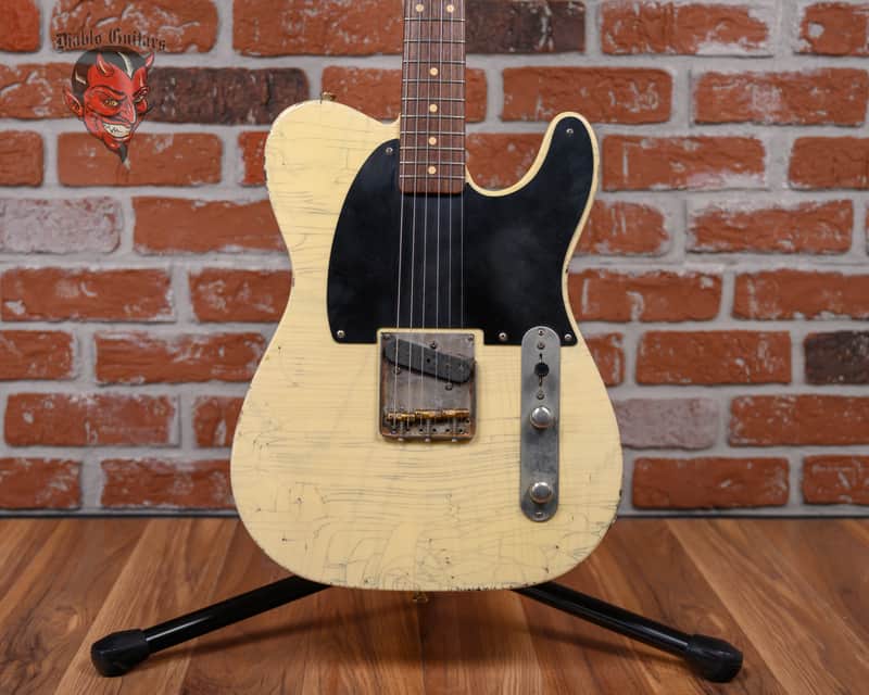 TMG Guitar Co Gatton Aged White 2015 w/OHSC image 1