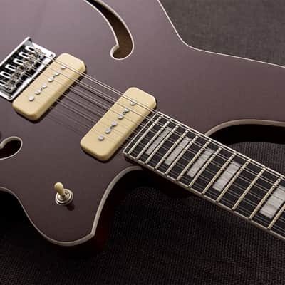 Reverend Airwave 12-String Metallic Bordeaux image 5