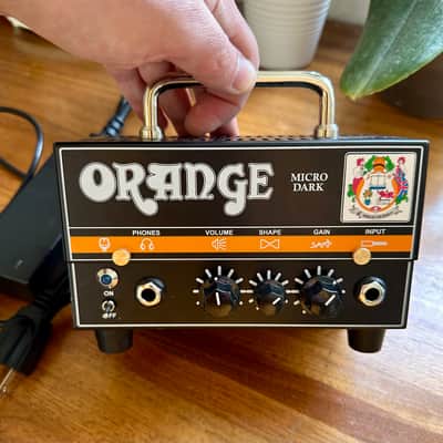 Orange Micro Dark 20-Watt Guitar Amp Head 2015 - Present - Black image 2