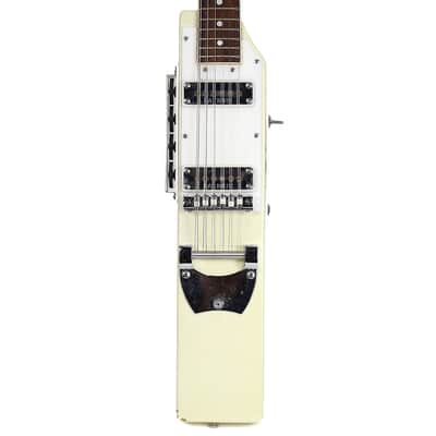 Vintage 1967 La Baye 2x4 12-String Electric Guitar White Finish image 3