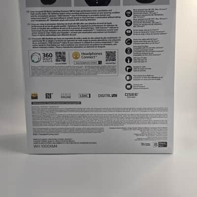 UNOPENED - Sony WH-1000XM4 ANC Headphones 2020 - Black image 3