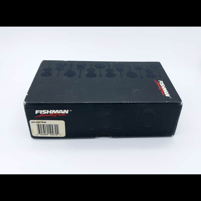 Fishman Model B Acoustic Bass Preamp w/ Original Box – Tested | Reverb