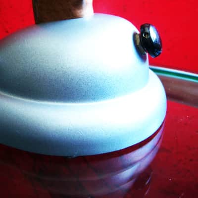 Vintage RARE 1950's Ampro 18502 / E.V 950 crystal microphone w Shure S-36 stand image 5