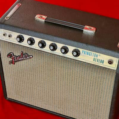 Fender PRINCETON REVERB 1971 - SILVERFACE - BLACK TOLEX image 1