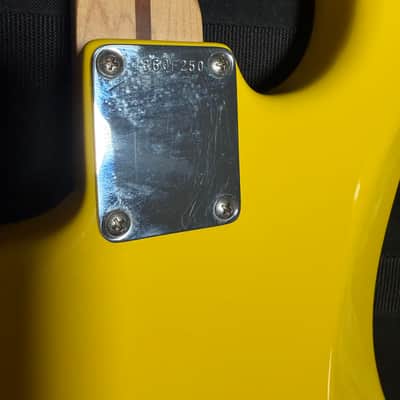 Fender FSR Fat Strat 2005 - Graffiti Yellow Guitar Center Exclusive image 2