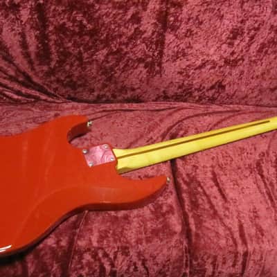 Fender JP-90 1990 Red Bass image 7