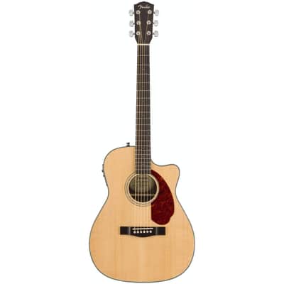 Fender CC140SCE Acoustic Electric Guitar With Hardcase - Natural image 2