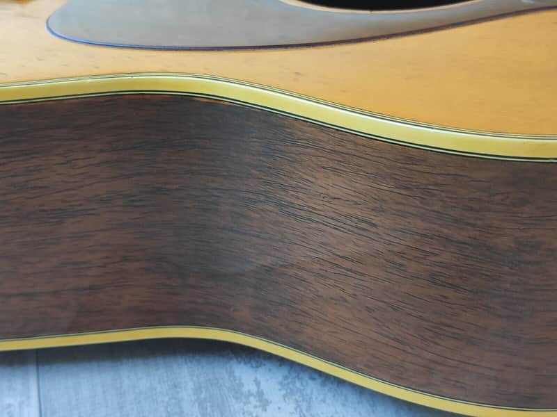 1970 Yamaha FG-350 Red Label Dreadnought Acoustic Guitar | Reverb