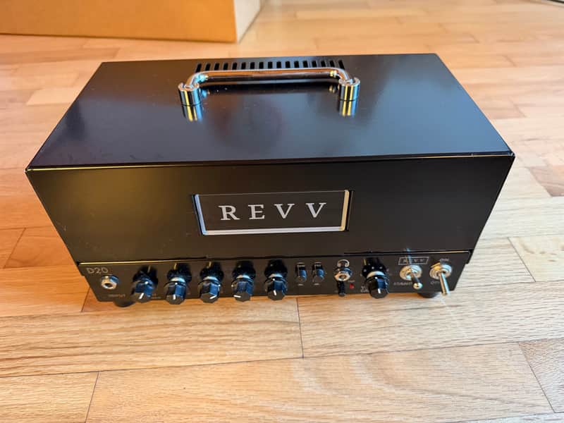 REVV Dynamis D20 20-Watt Guitar Amp Head 2019 - 2024 - Black image 1