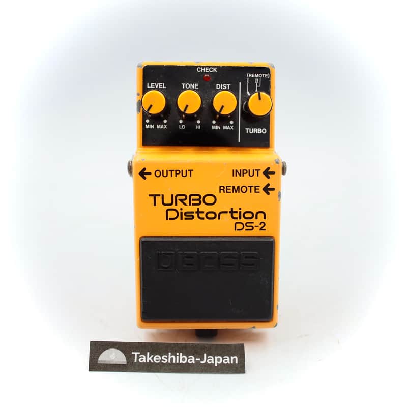 Boss DS-2 Turbo Distortion 1989 Made In Japan Vintage Guitar Effect Pedal CA56040 image 1