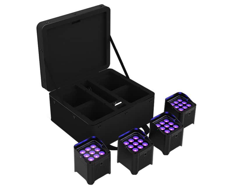 CHAUVET DJ Freedom Par H9 IP X4 90W Hex RGBAWUV Wireless/Battery LED Wash Light image 1