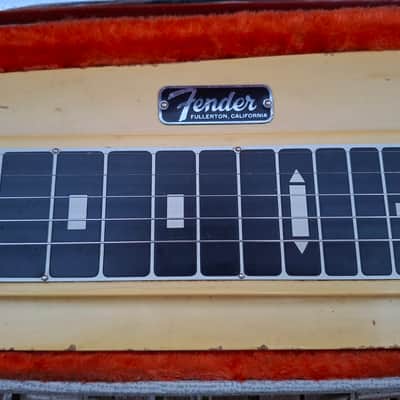 Fender Deluxe 6 Lap Steel 1958-1961 - Original Fender blonde nitrocellulose lacquer finish image 8