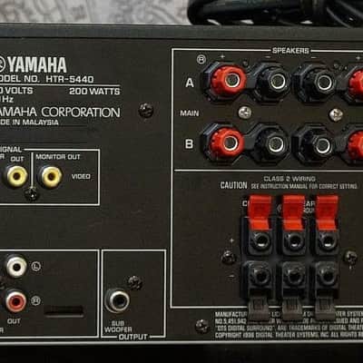 Yamaha HTR-5440 - 5.1ch / 400w Home Theater Receiver with Digital Inputs & Remote Control image 2