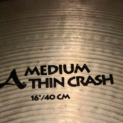 Zildjian 16" A Series Medium Thin Crash Cymbal 1982 - 2012 - Traditional image 2