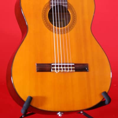 Hohner HG-14  Japanese Made Hohner HG-14 Classical Acoustic Electric Guitar With Hard Case image 1