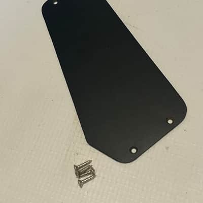 Japan Kramer Focus Model Guitar Black Reproduction Control Cavity Backplate image 2