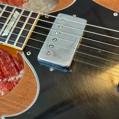 Modified 1970s Gibson SG Standard - Custom Order - Left-Handed in Walnut w/ OHSC & Paperwork image 16
